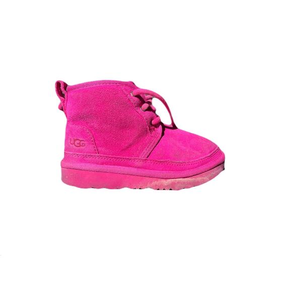 UGG Neumel II Chukka Suede Boots Rock Rose Baby Size 7 S/N 1017320T - Picture 1 of 5